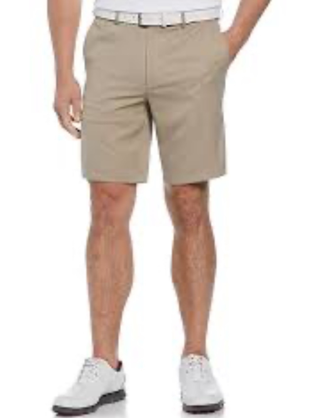 Amazon Essentials 100% Cotton Mens Woven Shorts Classic Size 36W Stone NEW